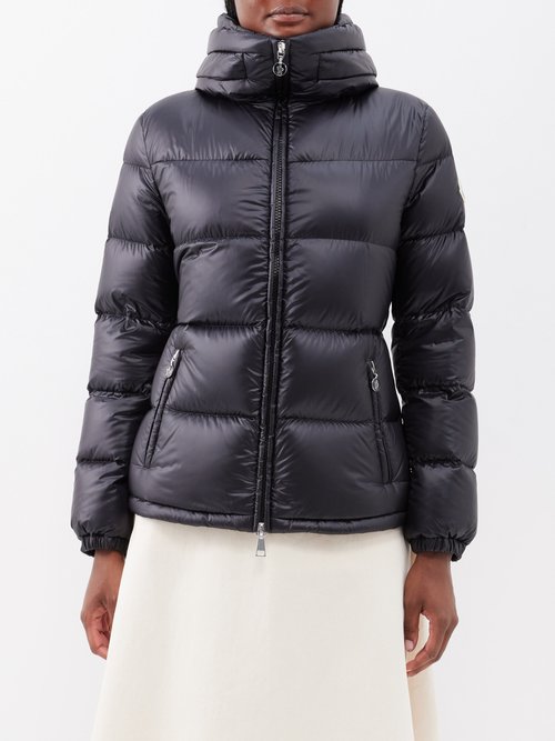 Moncler - Douro High-neck Quilted Down Jacket - Womens - Black