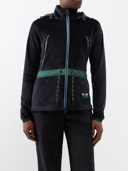 Moncler Grenoble - Day-namic Zip-up Fleece Jacket - Womens - Black