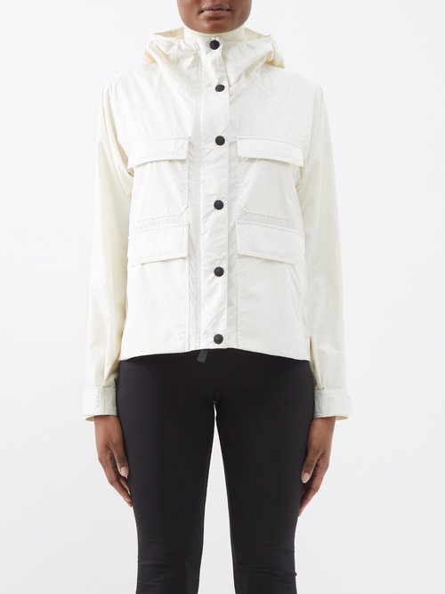 Moncler Grenoble - Verchenny Hooded Field Jacket - Womens - Off White