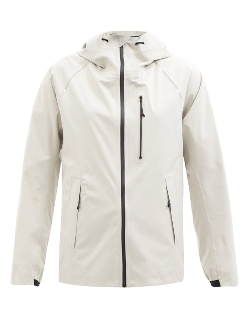 Moncler - Meteor Matte-shell Hooded Jacket - Womens - Light Grey