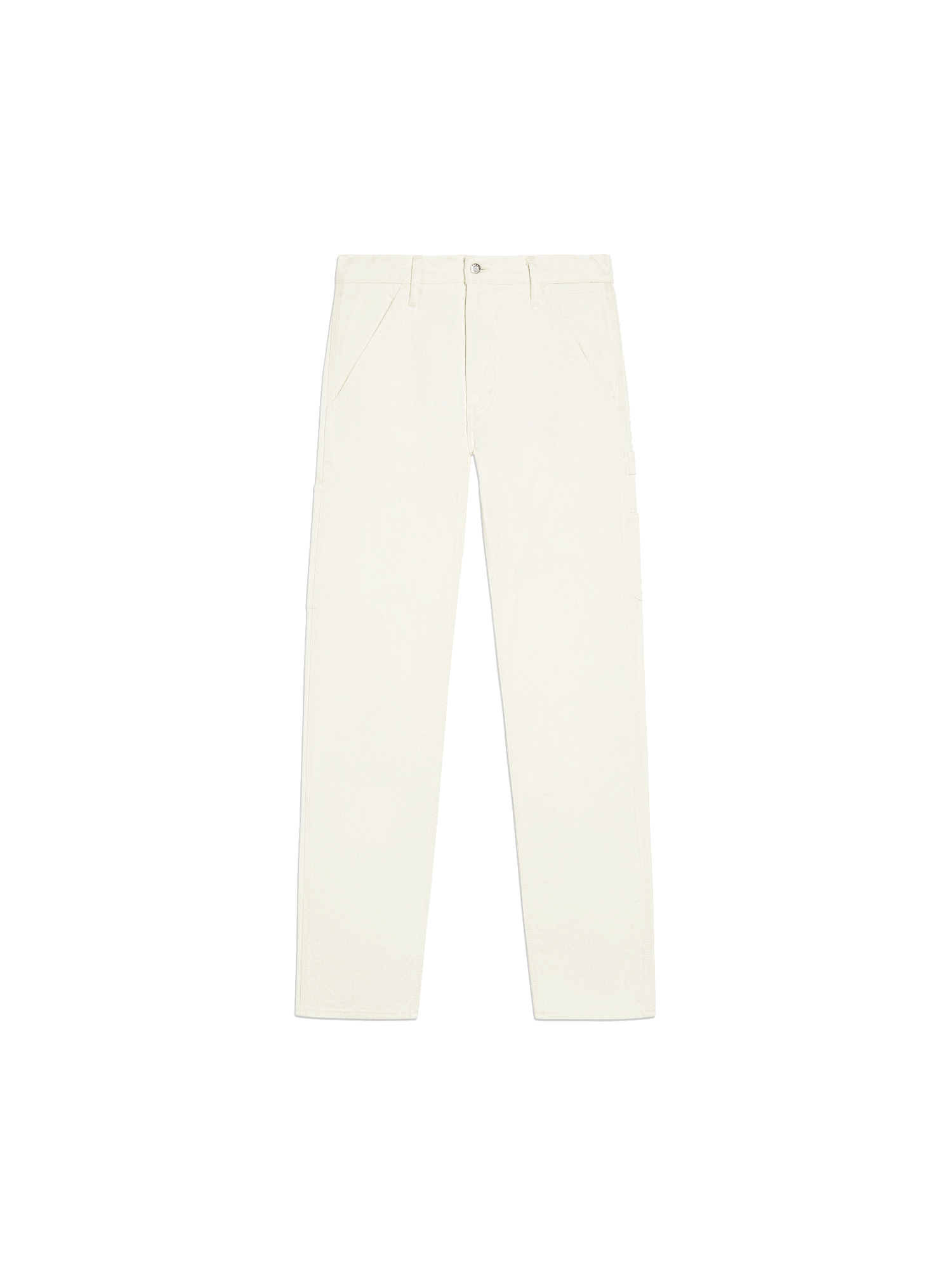 PANGAIA - Archive Hemp Denim Workwear Carpenter Jeans - ecru ivory WOMEN 26 MEN 28