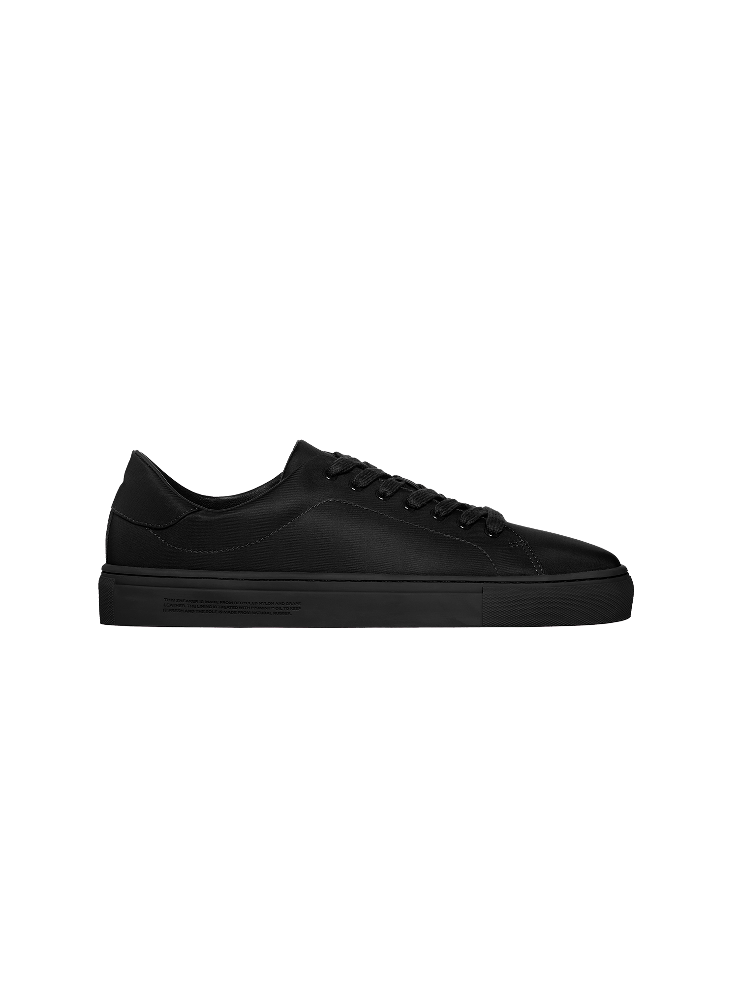 PANGAIA - Recycled Nylon Sneakers - black EU36