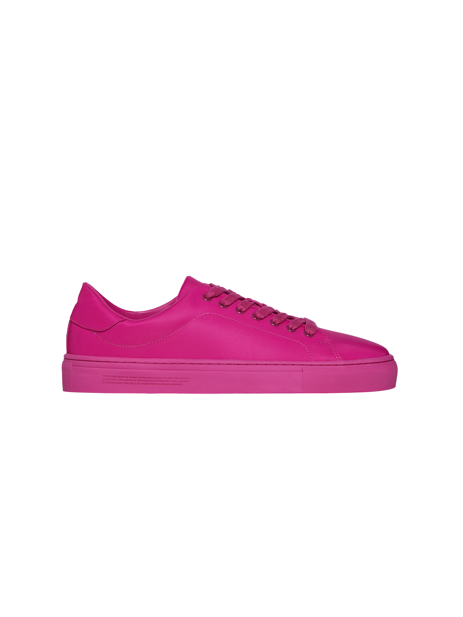 PANGAIA - Recycled Nylon Sneakers - foxglove pink EU38