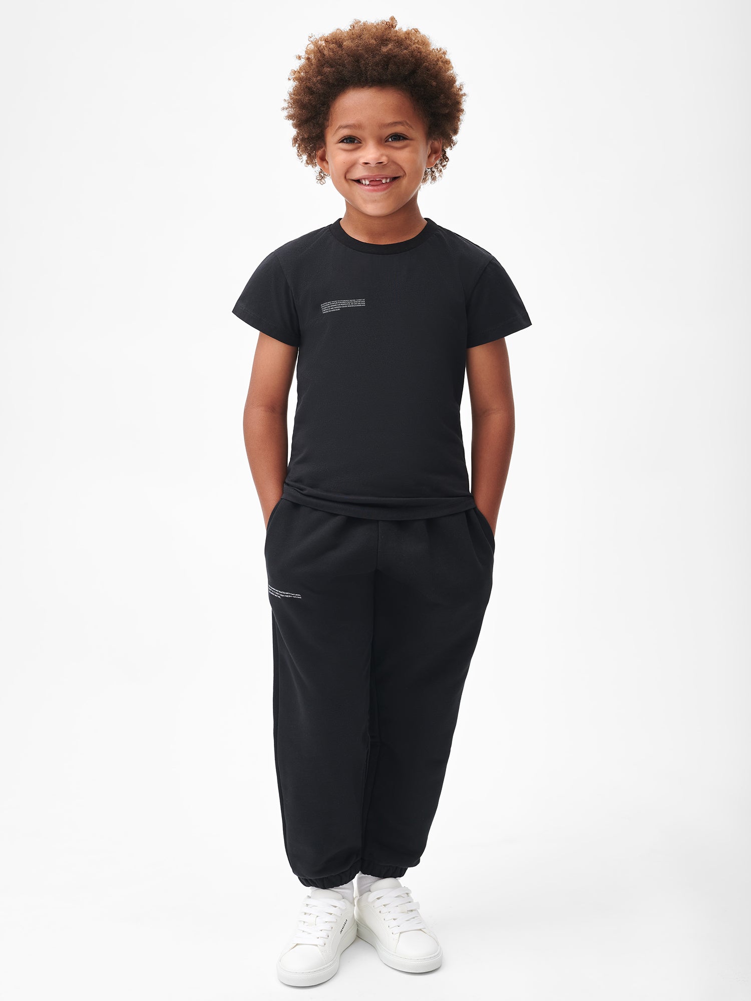 PANGAIA X Levon Biss Kids' Tricolored Jewel Beetle T-shirt - black 3-4YR