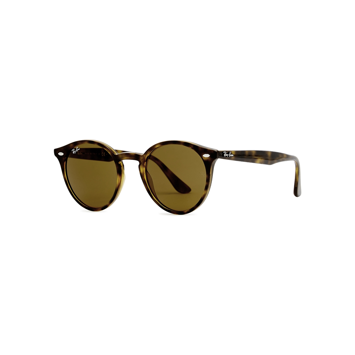 Ray-Ban Tortoiseshell Round-frame Sunglasses, Sunglasses, Brown