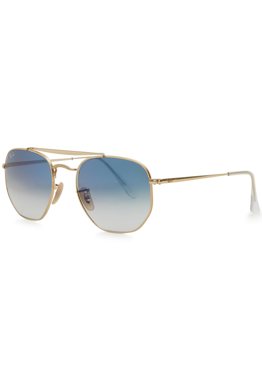 Ray-ban Aviator-style Sunglasses - Gold