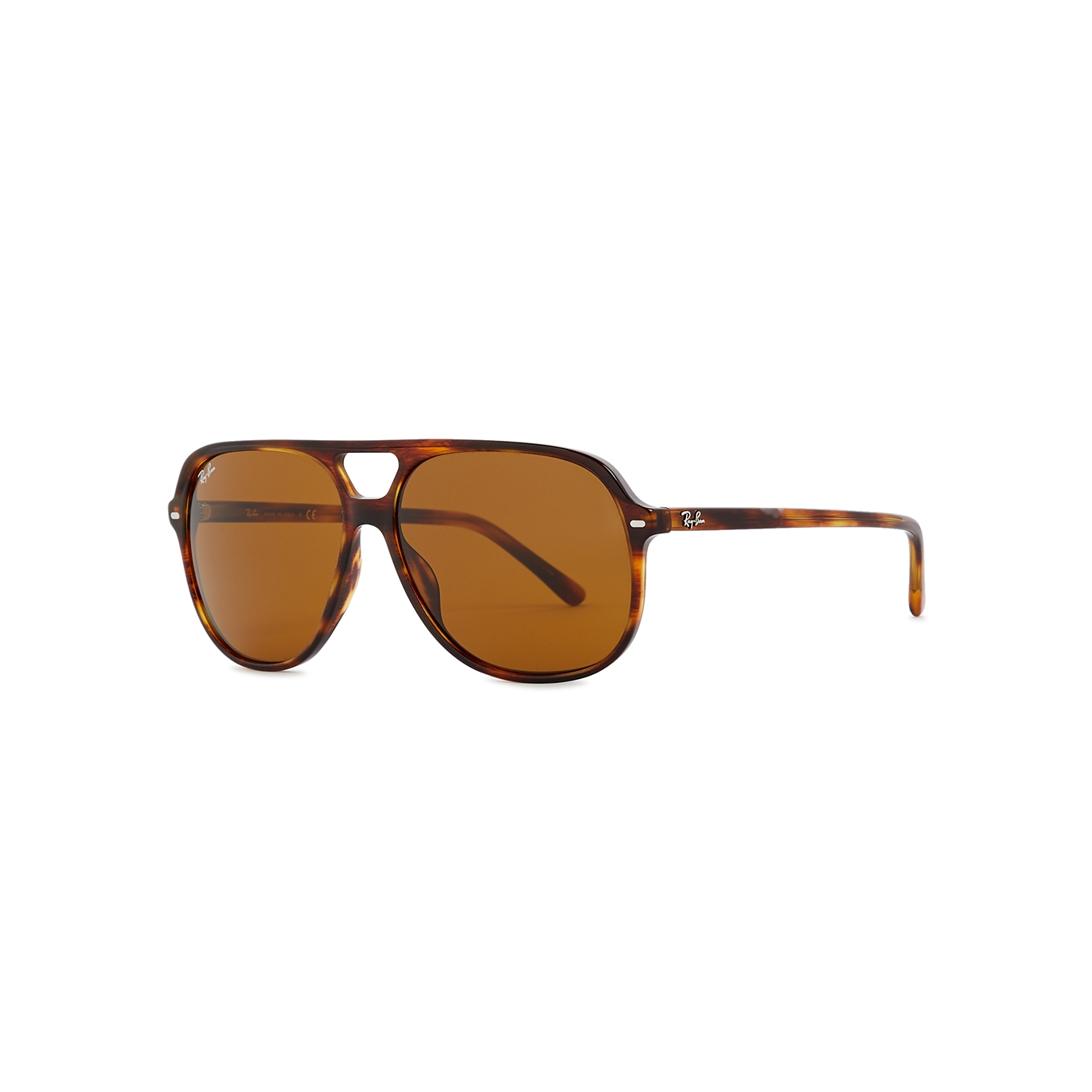 Ray-ban Bill 56 Aviator-style Sunglasses - Brown