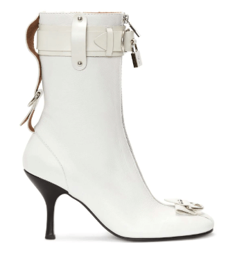 NEW SEASON MUST HAVES JW Anderson padlock ankle boots £863