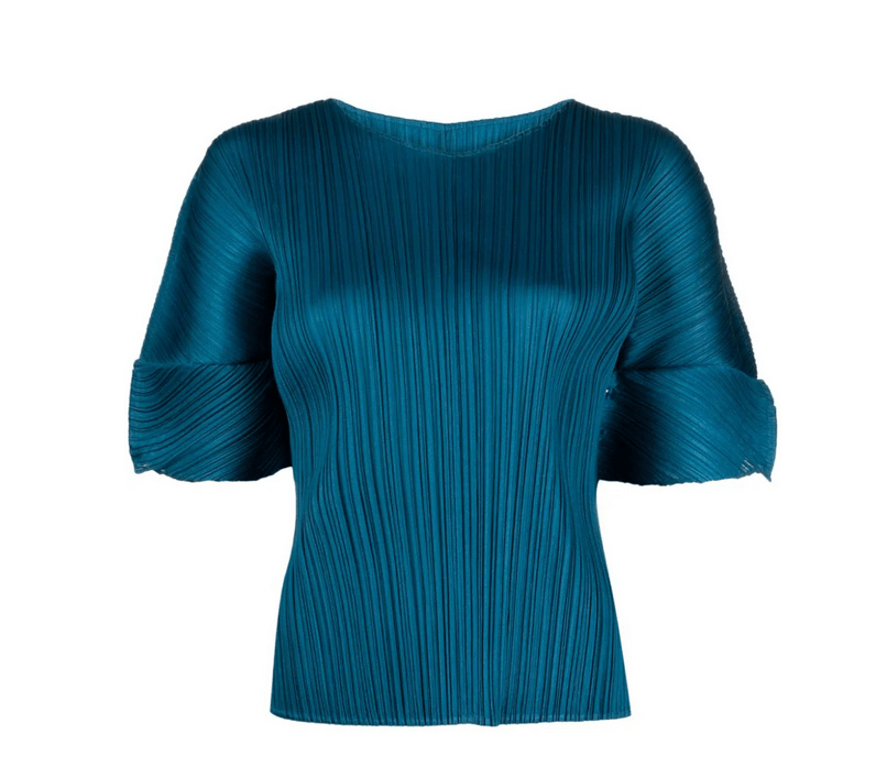 MILAN FASHION WEEK Pleats Please Issey Miyake Monthly Colors August pleated top £535