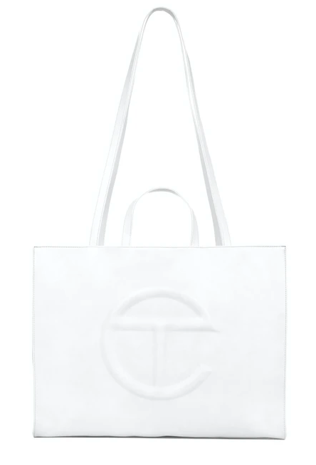 Telfar Shopping Bag Large White