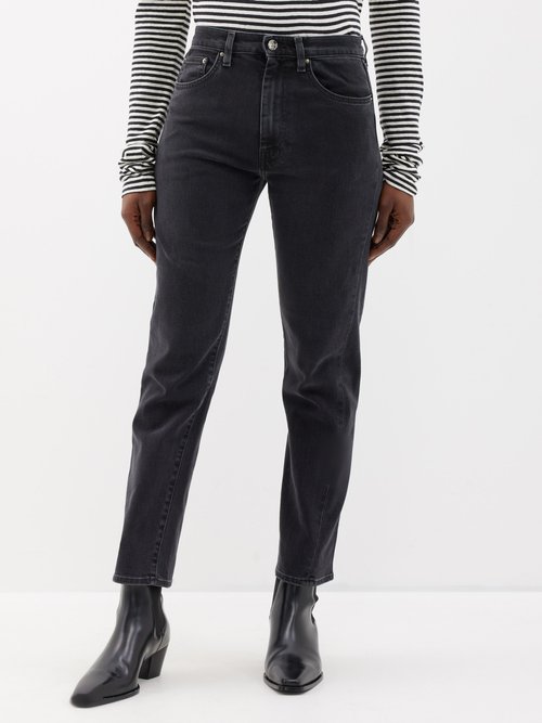 Toteme - Original Straight-leg Jeans - Womens - Grey