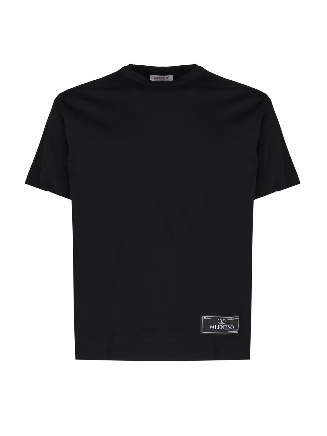 Valentino Garavani Cotton T-Shirt With Maison Valentino Sartorial Label