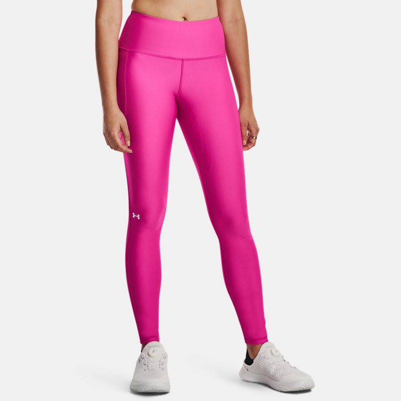 Women's HeatGear® Evolved Graphic Leggings Rebel Pink / White M