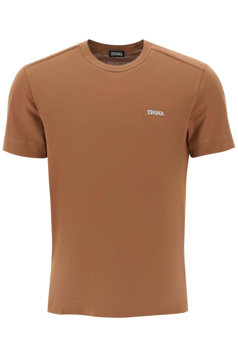 Zegna-T Shirt Logo-Uomo
