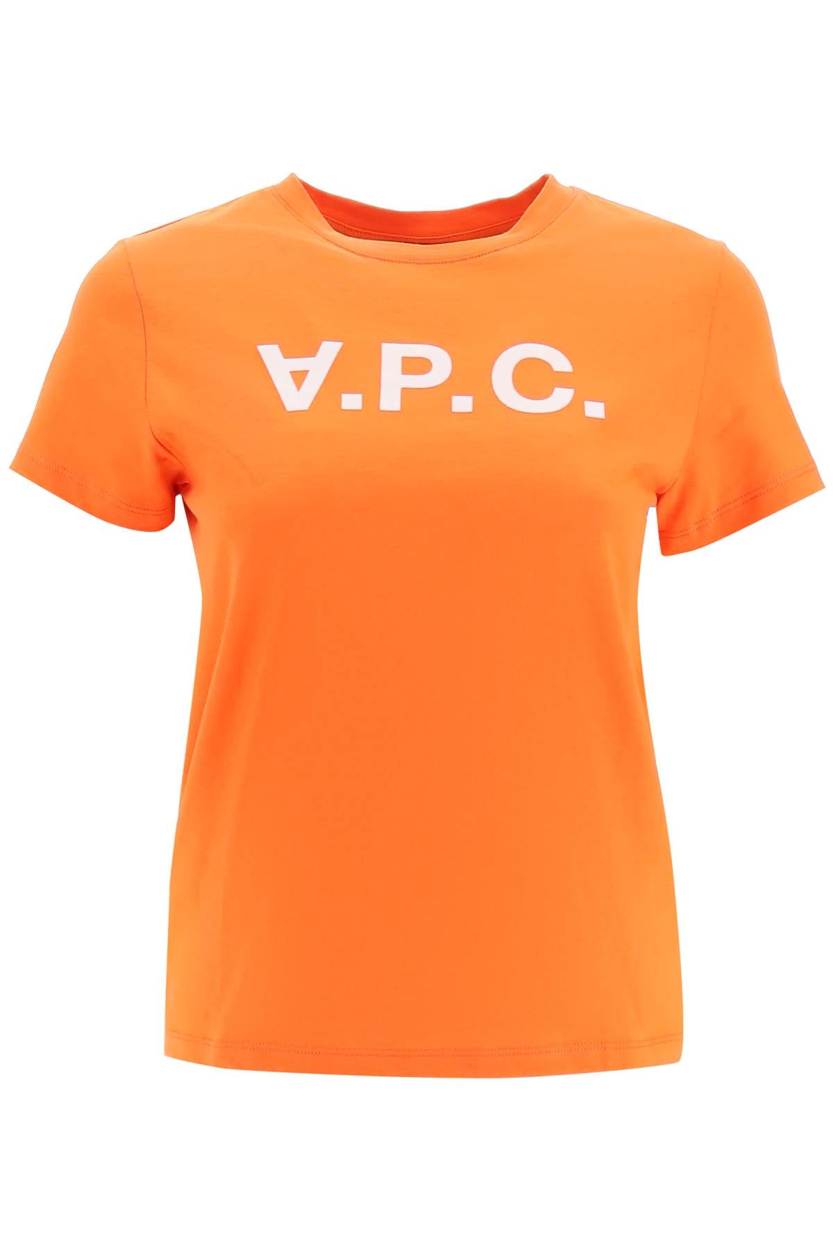A.P.C-T Shirt Con Logo Vpc Flock-Donna