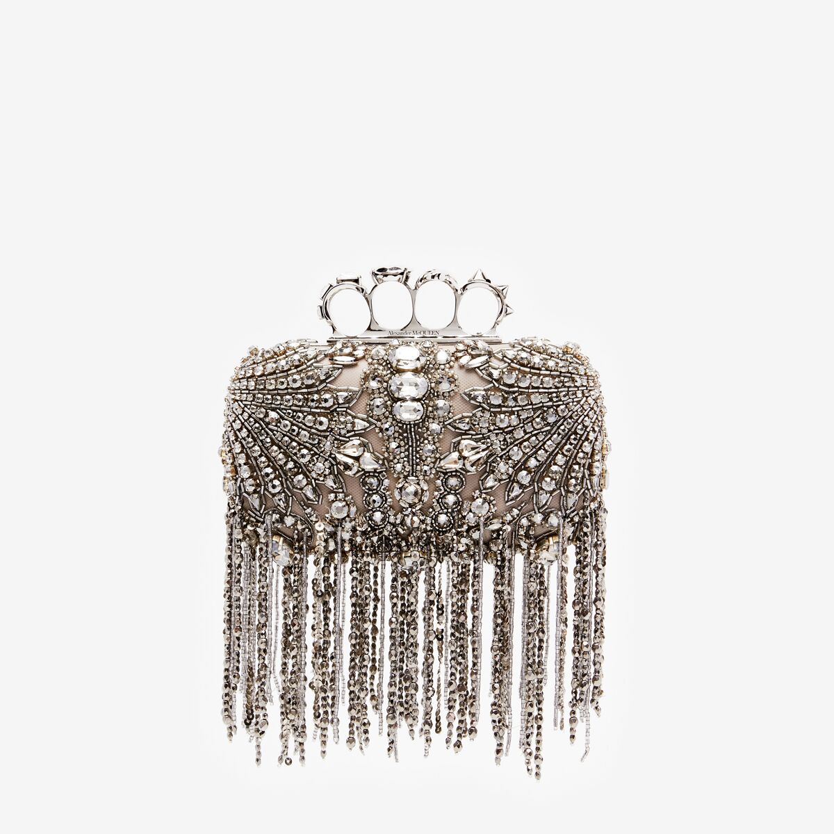 ALEXANDER MCQUEEN - Exploded Victorian Jewel Knuckle Clutch - Item 7554551T1A88550