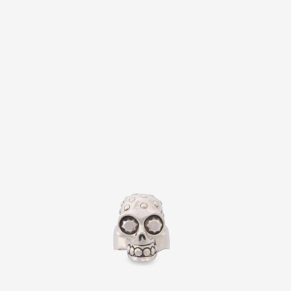 ALEXANDER MCQUEEN - The Knuckle Skull Ring - Item 748200J160Y0446