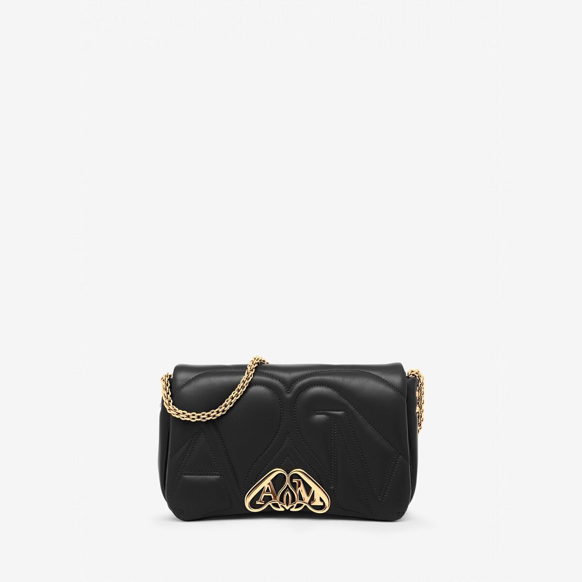 ALEXANDER MCQUEEN - The Seal Small Bag - Item 7573751BLE11000