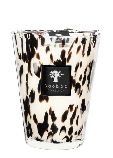 Baobab Collection Max 24 Pearls Black Candle