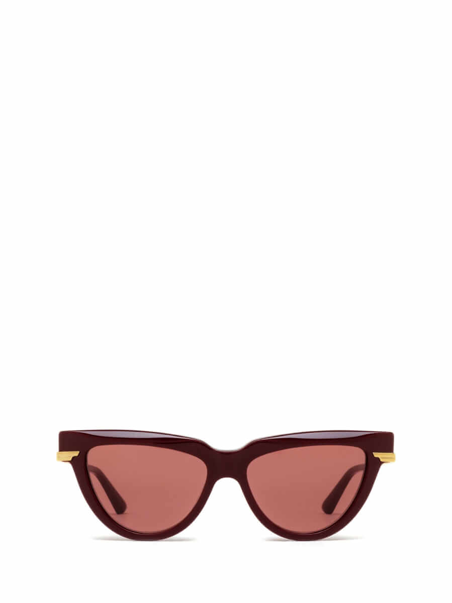 Bottega Veneta Eyewear Bv1265S Burgundy Sunglasses