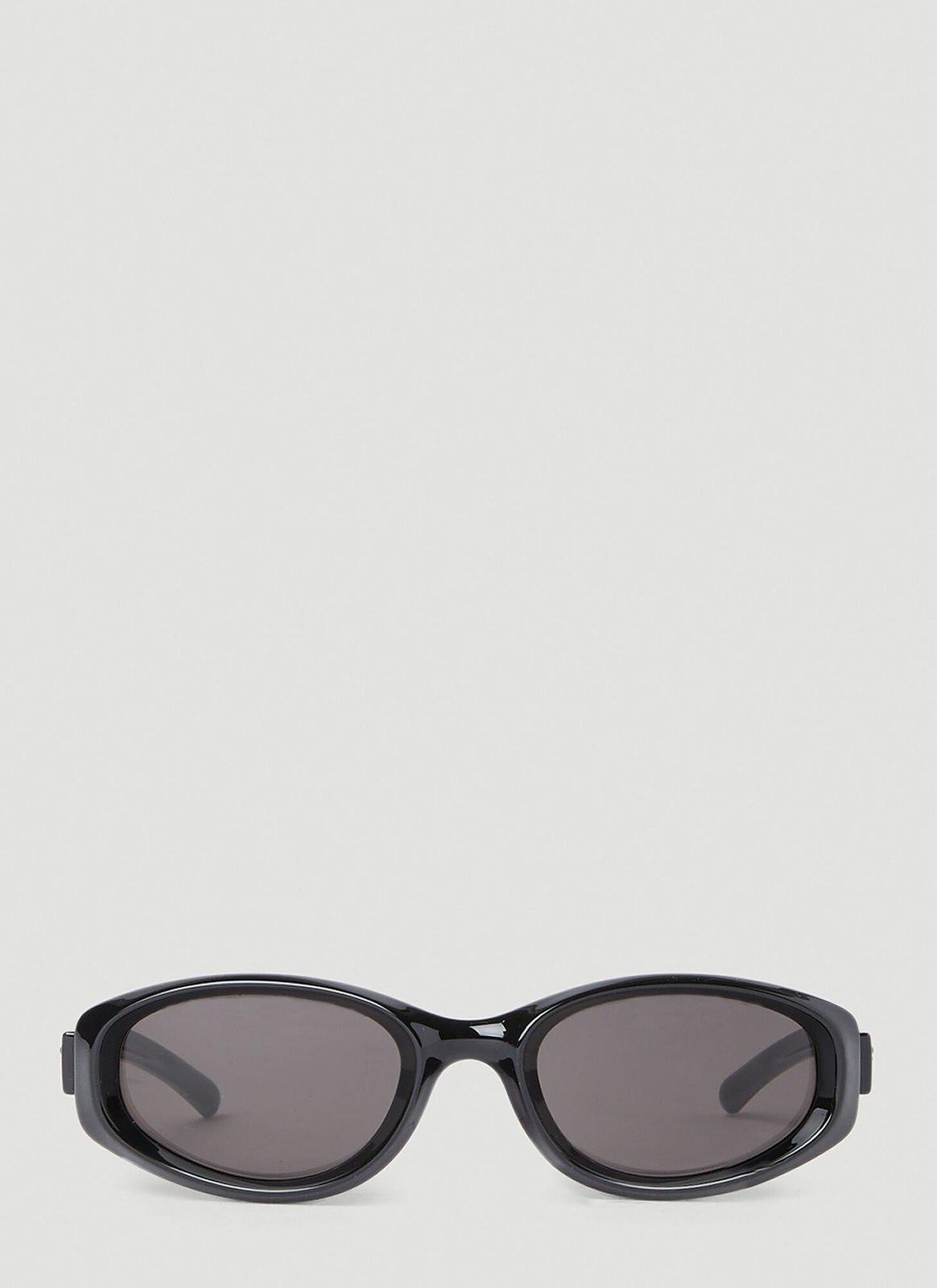Bottega Veneta Eyewear Eyewear Oval Frame Sunglasses
