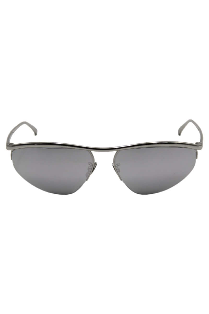 Bottega Veneta Half Frame Sunglasses