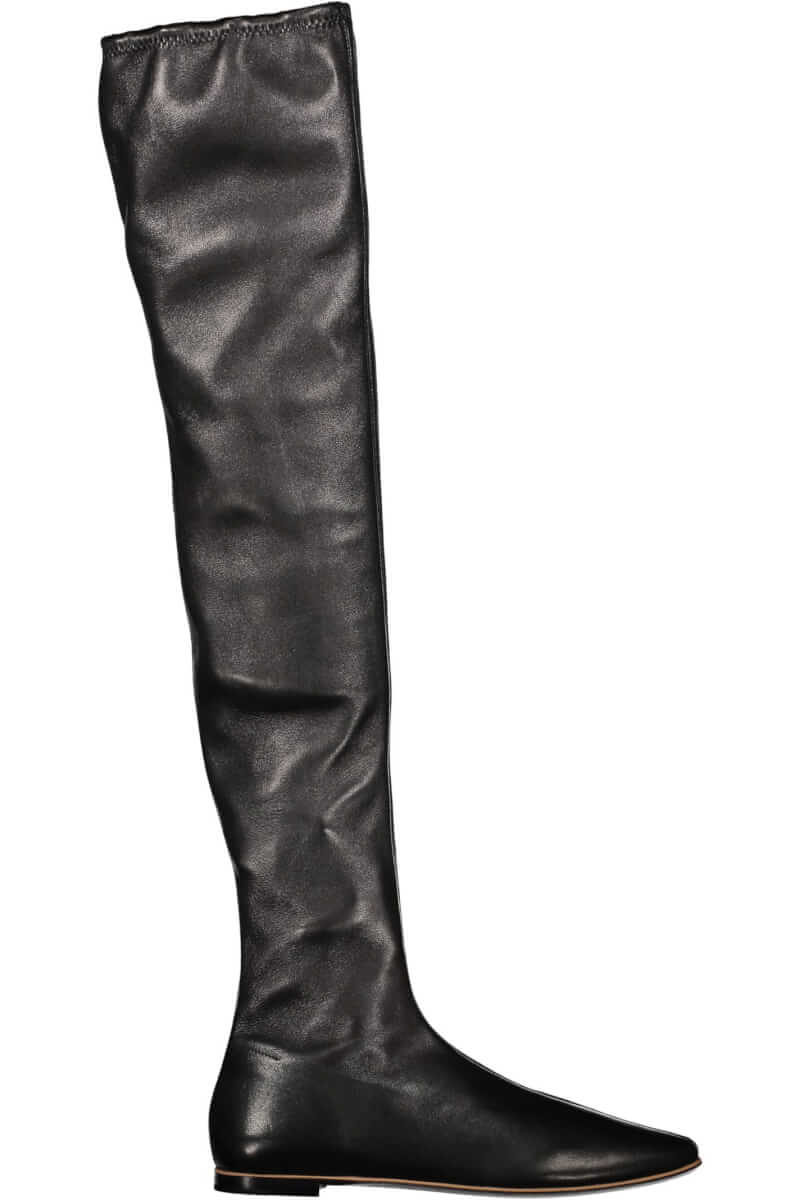 Bottega Veneta Leather Over-The-Knee Boots