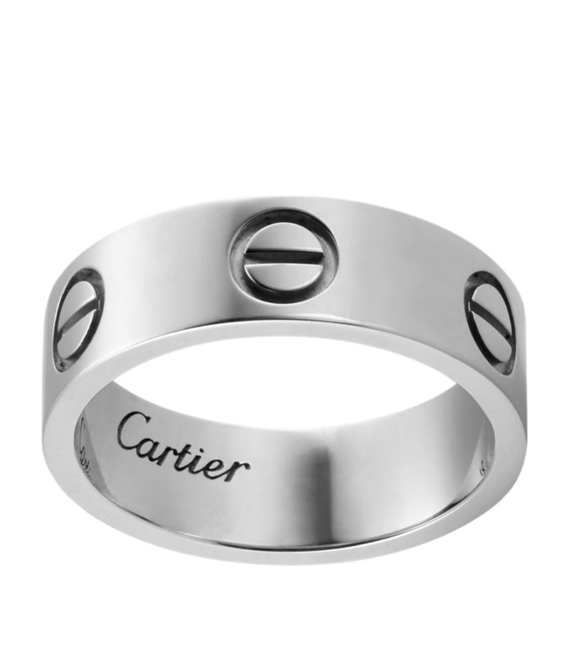 Cartier White Gold LOVE Ring