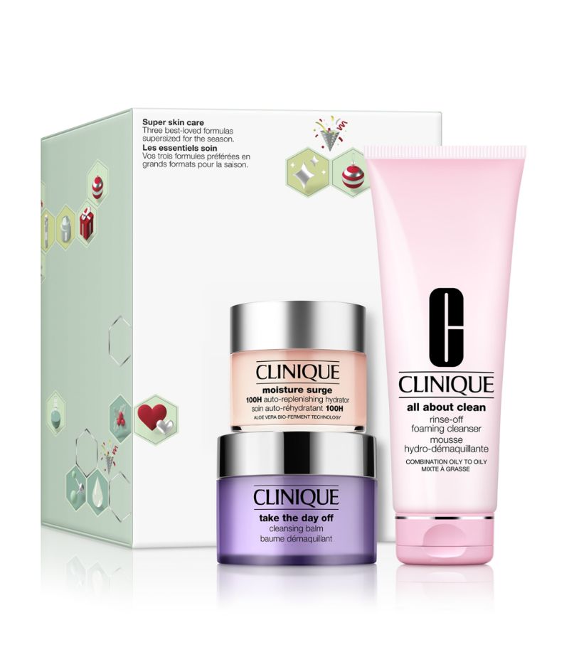 Clinique Clinique Super Skincare: Our Bestselling Formulas Jumbo Skincare Gift Set