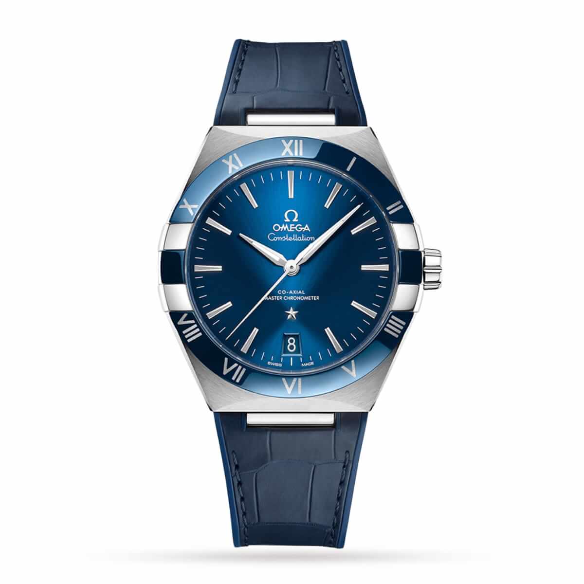 Constellation Co-Axial Master Chronometer 41mm Mens Watch Blue