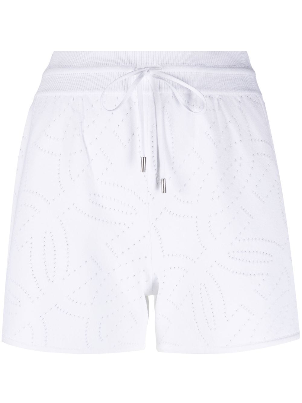 Ferragamo Gancio-perforated shorts - White