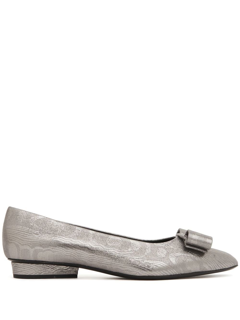 Ferragamo Viva ballet flat shoes - Grey