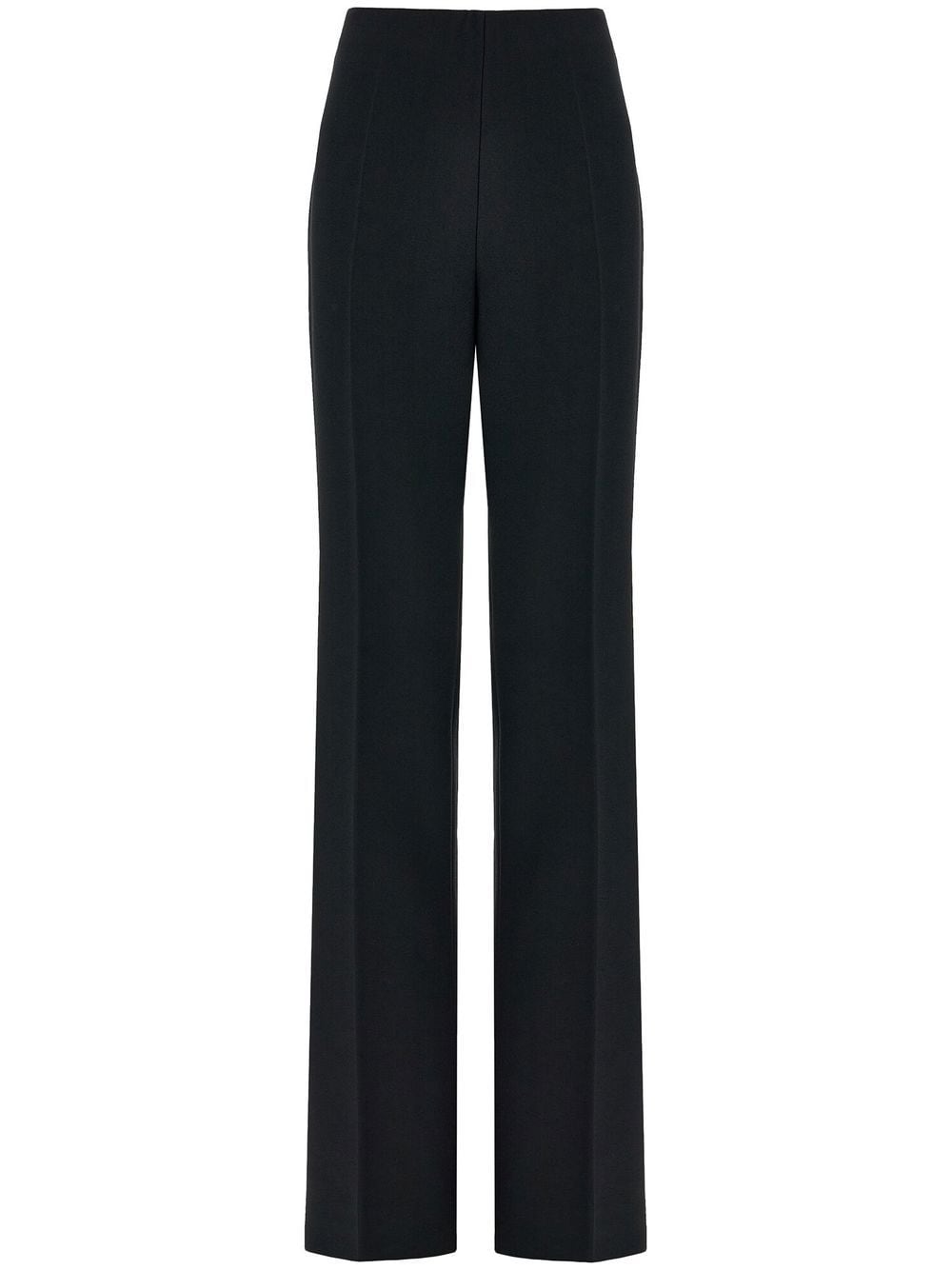 Ferragamo high-waist straight-leg trousers - Black