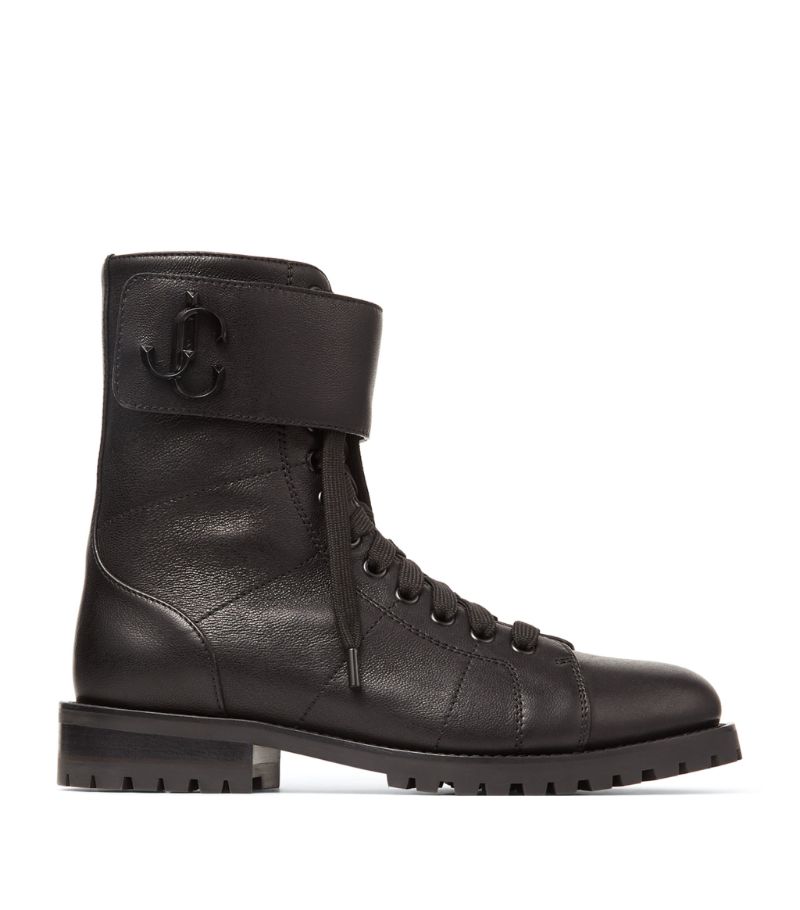 Jimmy Choo Leather Ceirus Boots