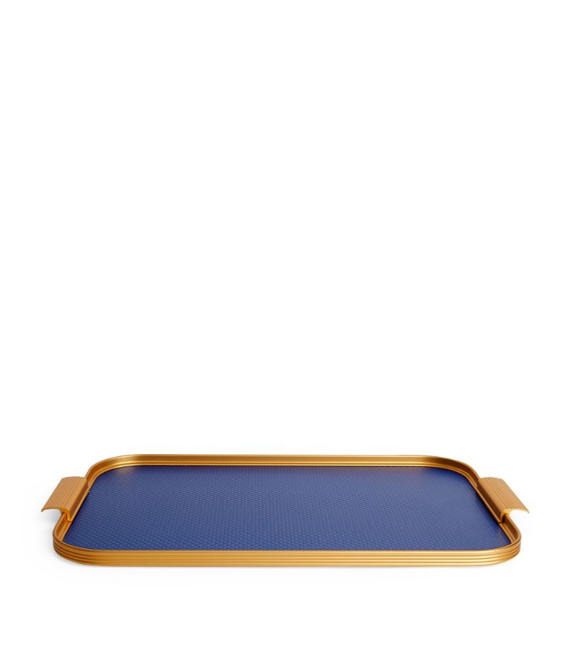 Kaymet Ribbed Metal Tray (46cm x 30cm)