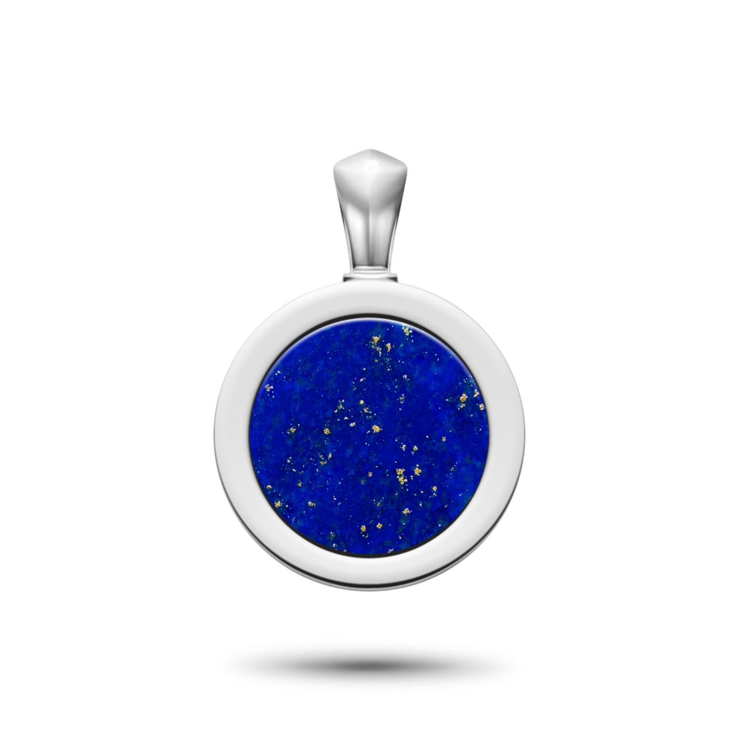 Men's Blue / Silver Genesis Lapis Lazuli Amulet Rahul Patel Collection
