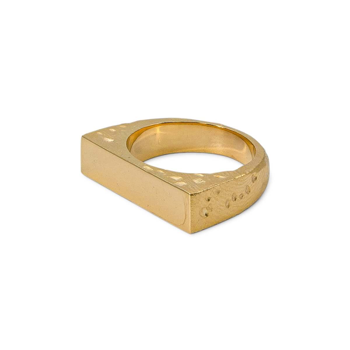 Men's Mickey 1.0 Gold Ring Rawninety