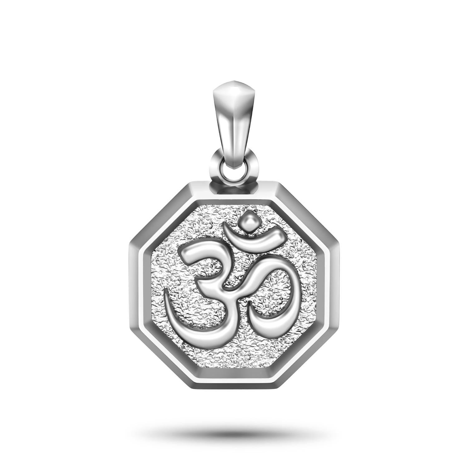 Men's Silver Ancient Om Amulet Rahul Patel Collection