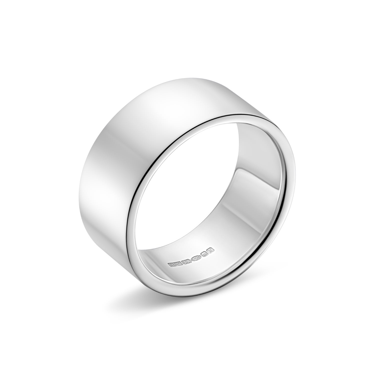 Men's Silver Genesis Classic Band Ring Rahul Patel Collection
