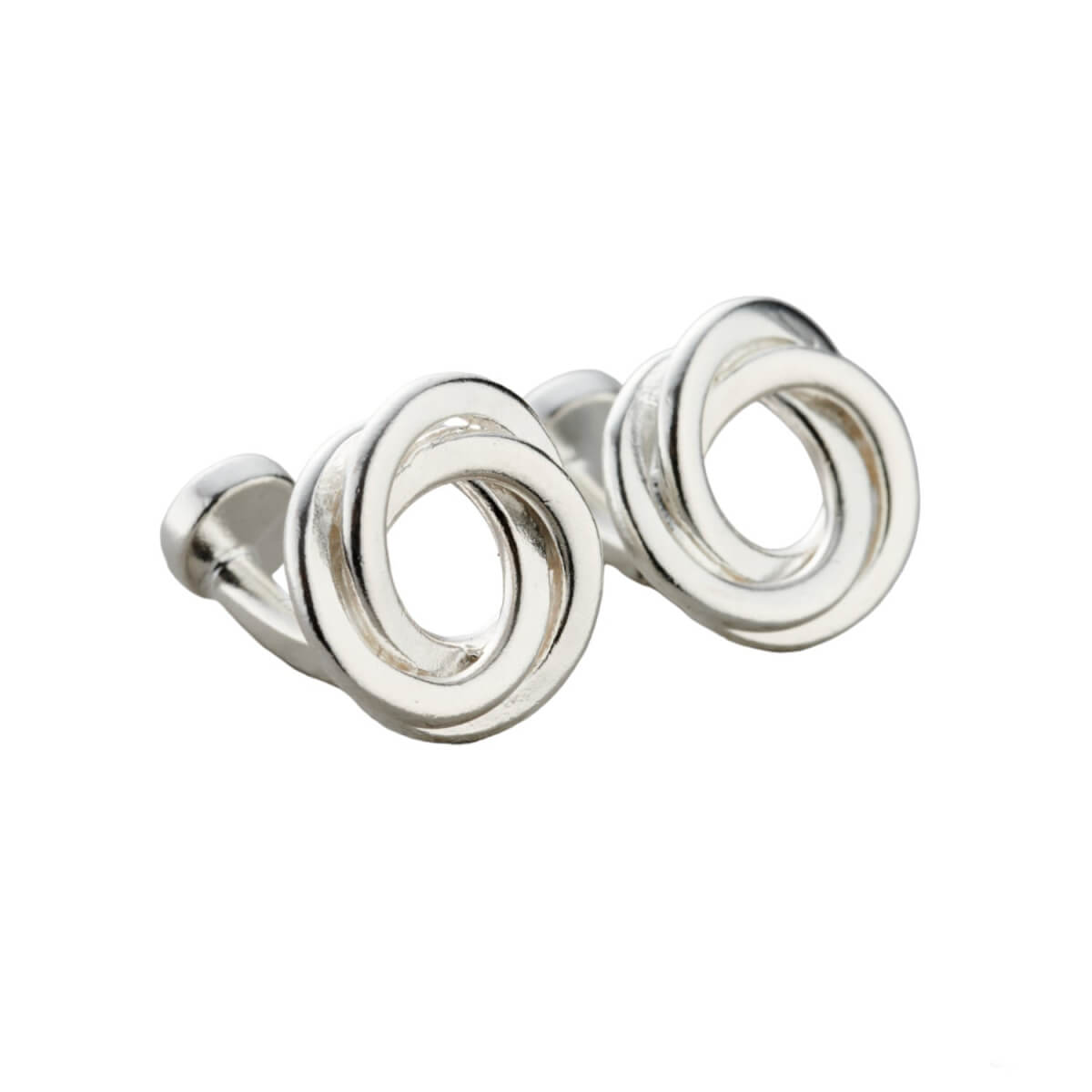 Men's Sterling Silver Russian Ring Cufflinks Posh Totty Designs