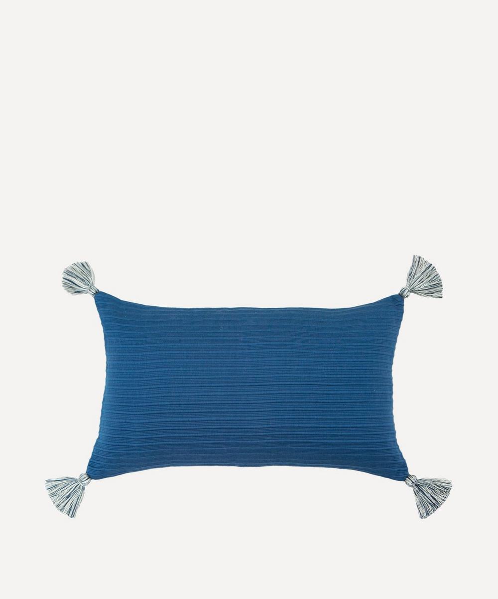 Pais Textil Block Colour Pima Cotton Lumbar Cushion