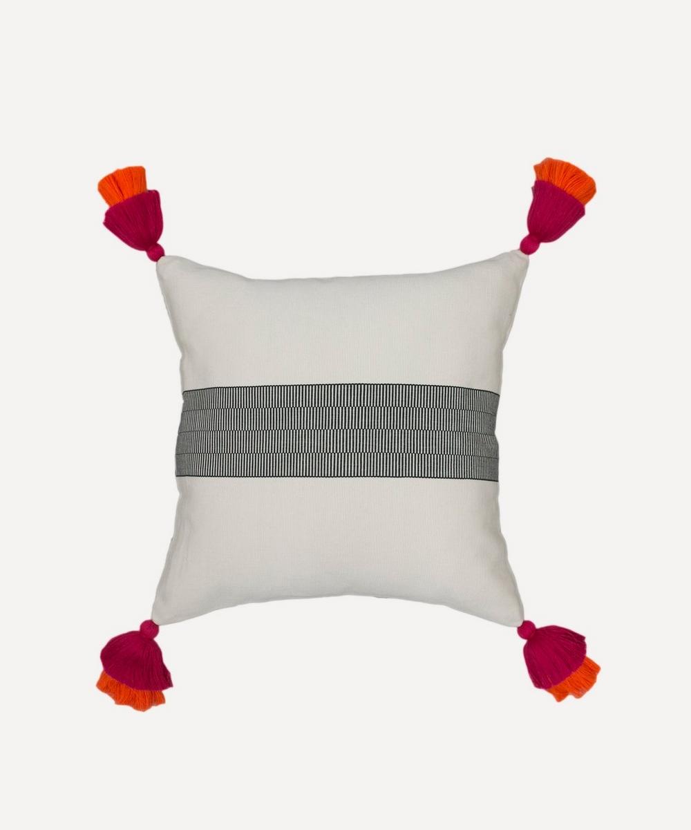 Pais Textil Zipper Pima Cotton Lumbar Cushion