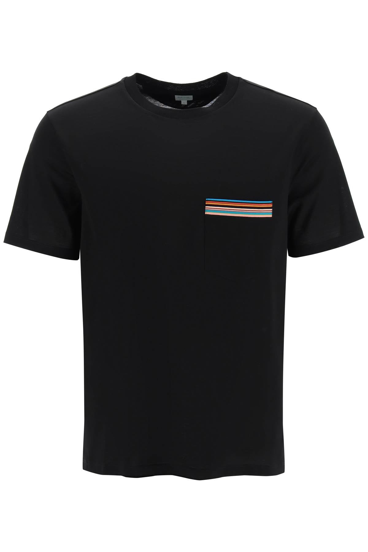 Paul Smith-T Shirt Con Tasca 'Signature Stripe'-Uomo