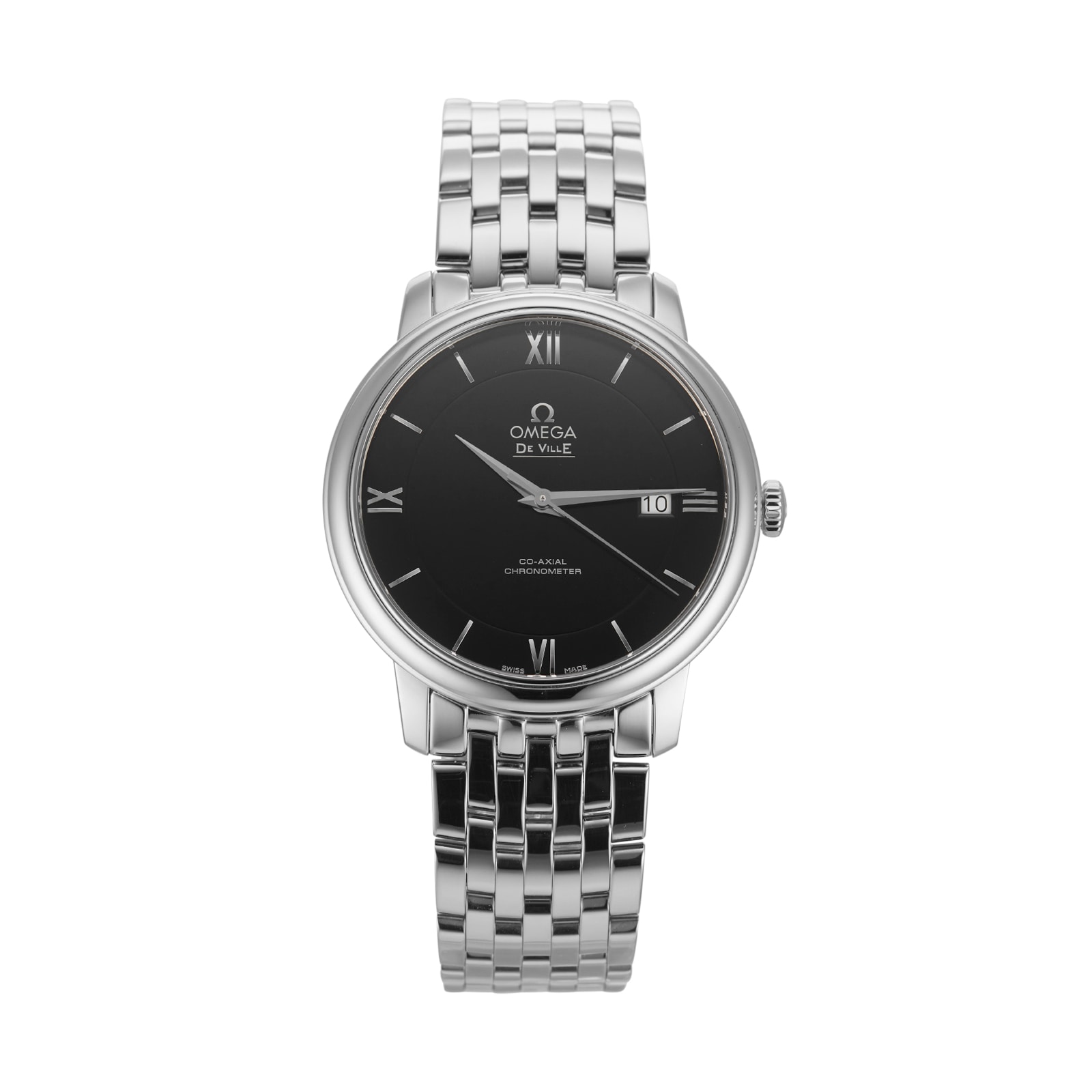 Pre-Owned OMEGA De Ville Prestige Automatic Mens Watch 424.10.40.20.01.001