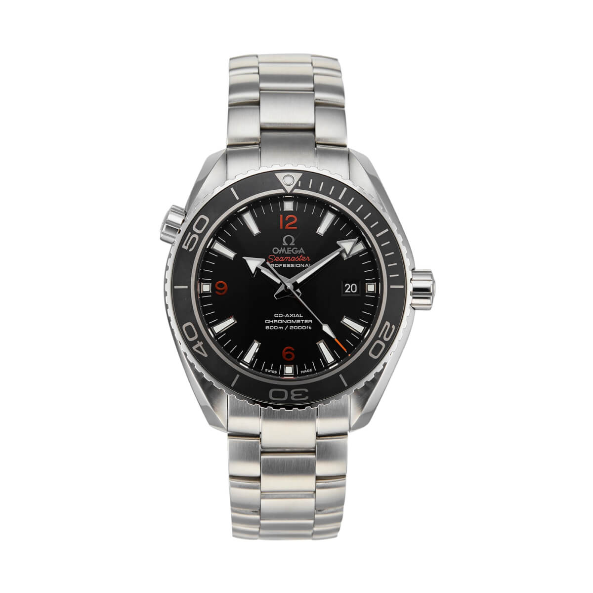 Pre-Owned OMEGA Seamaster Planet Ocean 600M Mens Watch 232.30.46.21.01.003