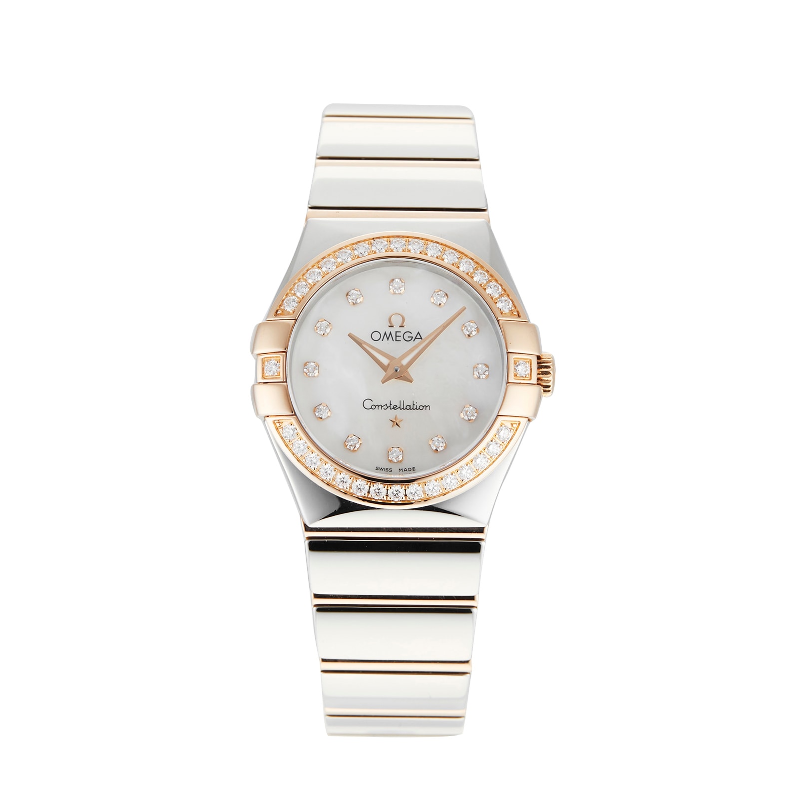 Pre-Owned Omega Constellation Ladies Watch 123.25.27.60.55.005