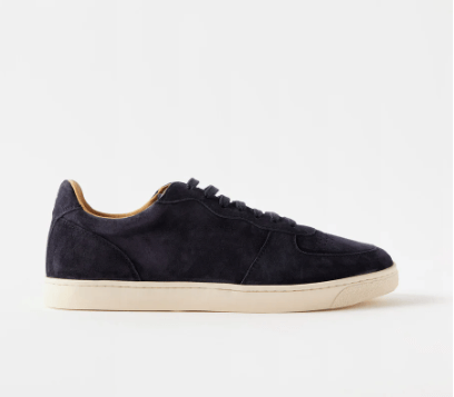 BRUNELLO CUCINELLI Washed-suede trainers £770