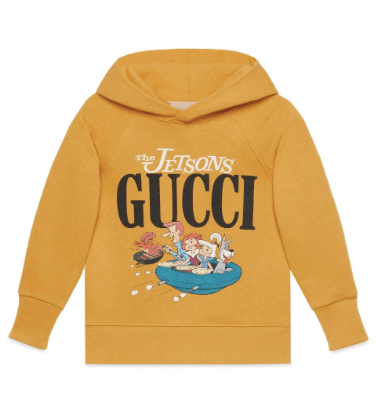 Gucci Kids x The Jetsons logo-print hoodie £250
