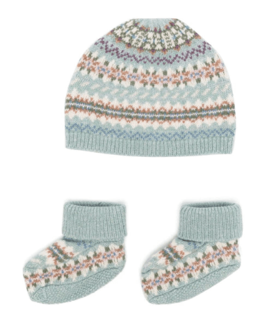 Ralph Lauren Kids patterned intarsia-knit wool-blend beanie £101