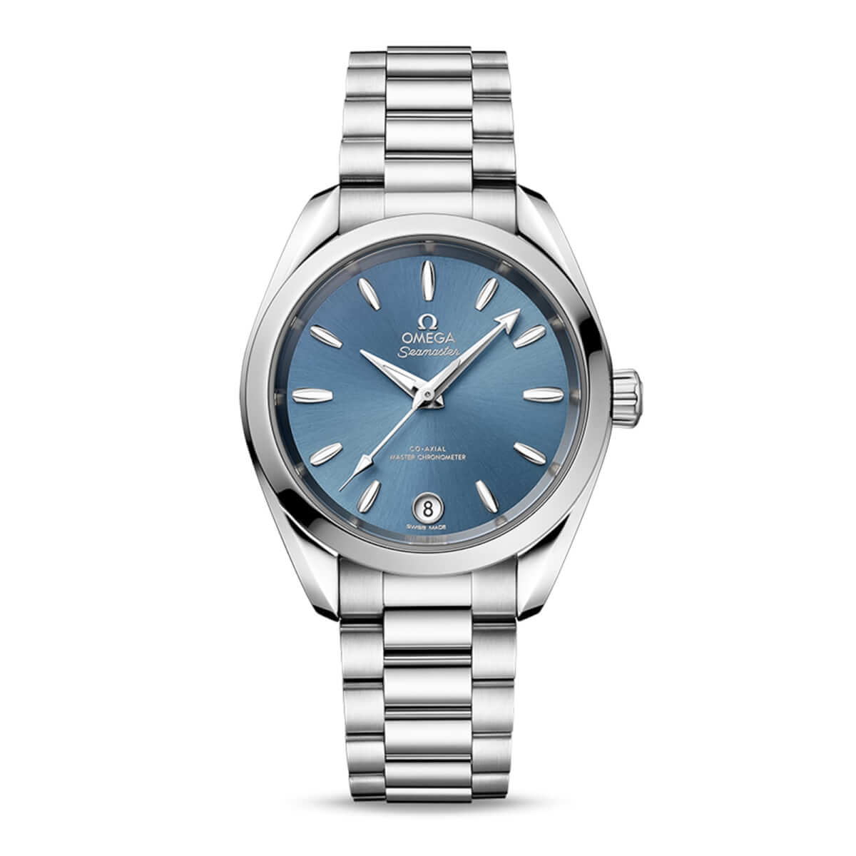 Seamaster Aqua Terra 150m Co-Axial Master Chronometer 34mm Ladies Watch Blue